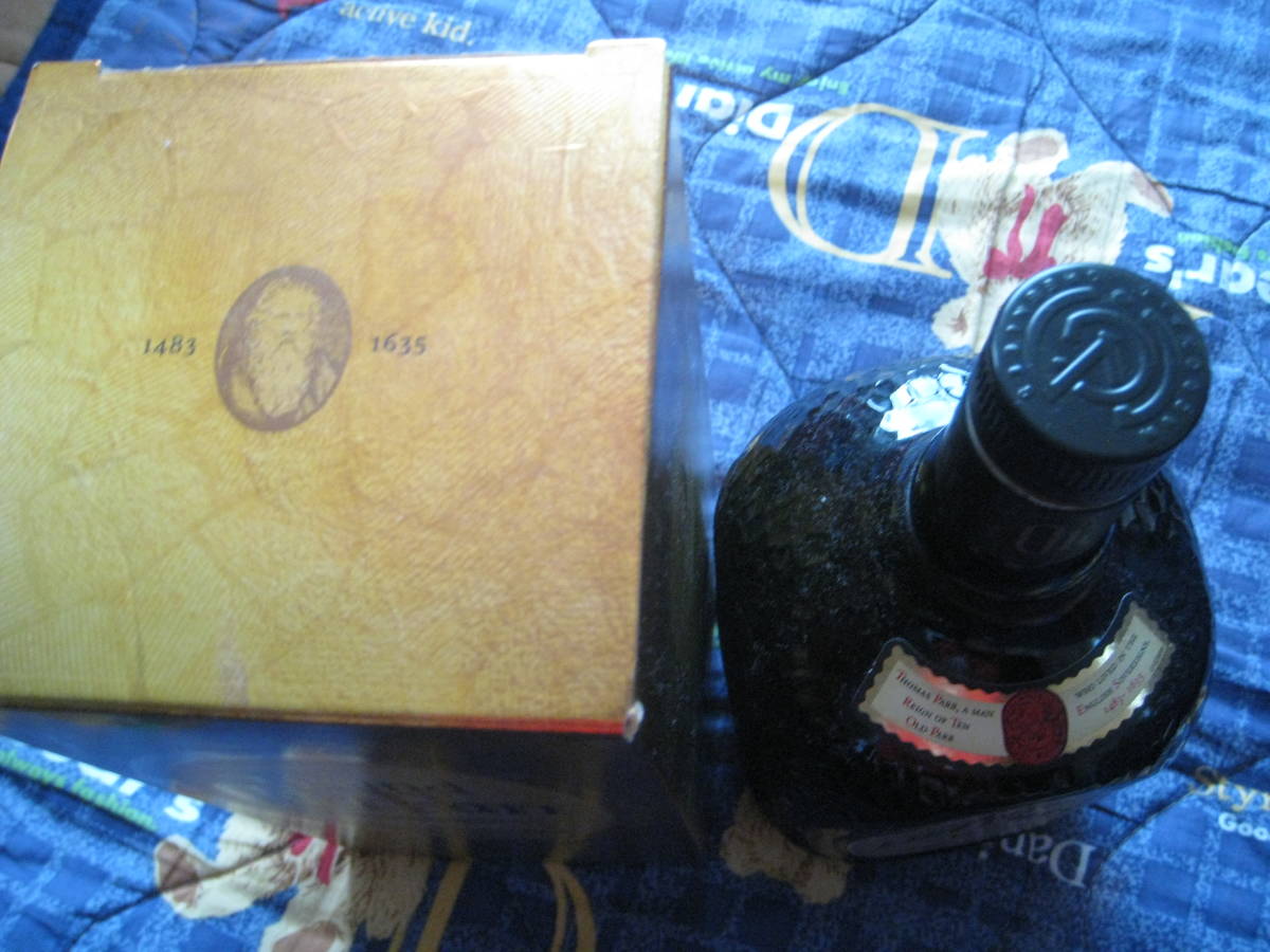 ■空き瓶です オールドパー 12年 エクストラリッチ  空瓶 箱付 Grand Old parr ウィスキー 昭和レトロ 1000ml ◆中古◆の画像4