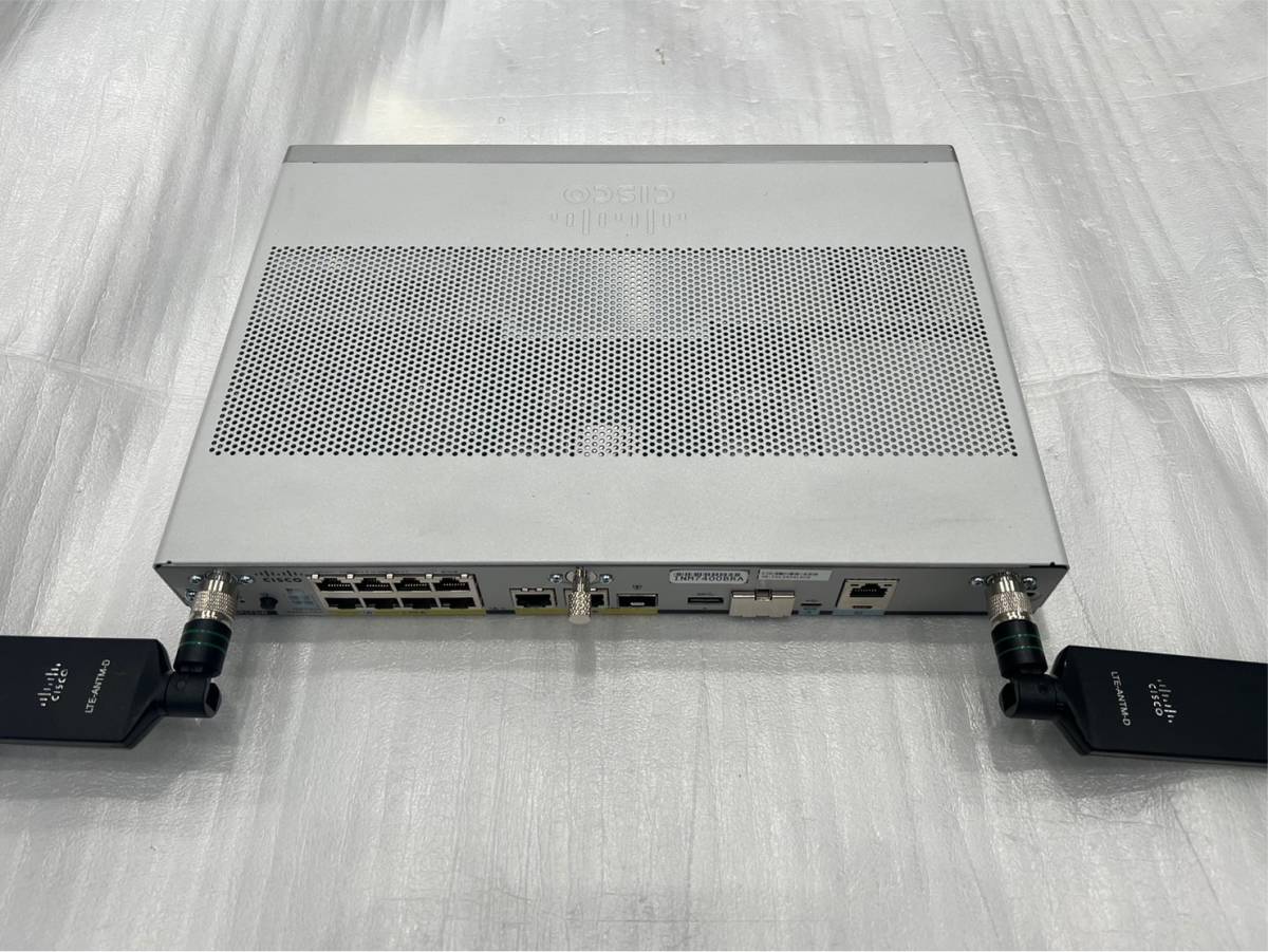 Cisco ISR1100 C1111-8PLTEW サービス統合型ルーター LTE WIFI対応 付属品付 #11_画像4