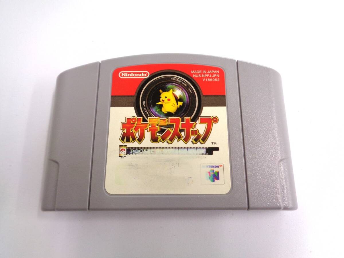 ニンテンドー64 ゲームソフト ポケモンスナップ 任天堂 NINTENDO 64の画像2