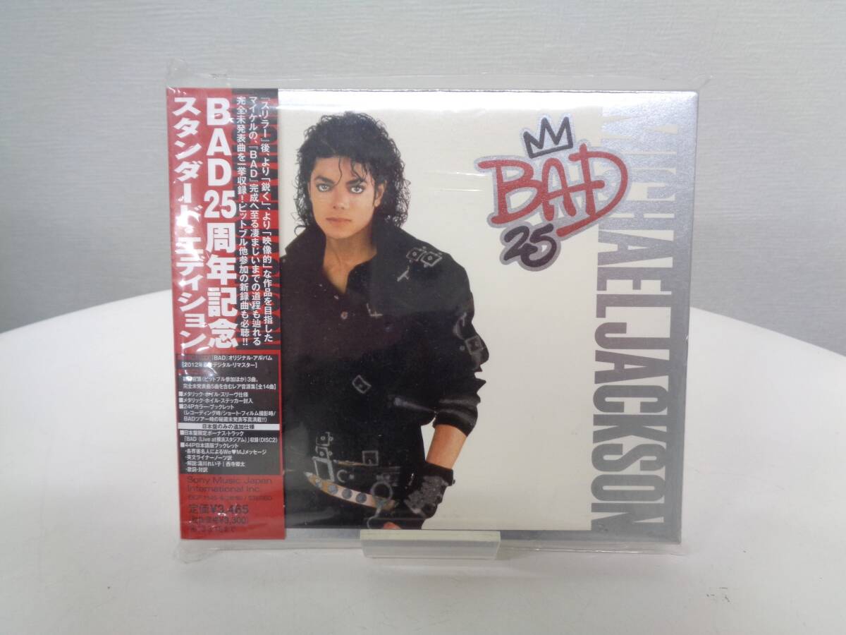 CD マイケル・ジャクソン BAD25周年記念スタンダード・エディション MICHAEL JACKSONの画像1