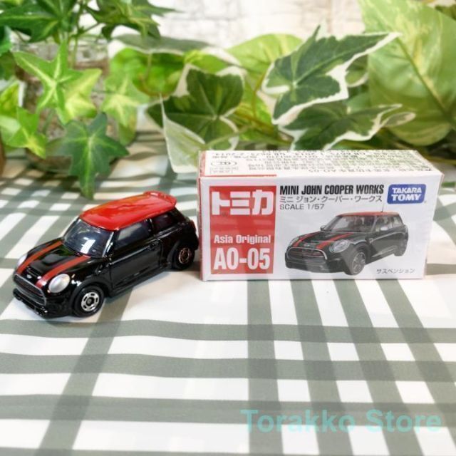 【新品、未開封】トミカ AO-05 アジア限定 ミニ ジョン・クーパー・ワークス 海外限定 MINI JOHN COOPER WORKSの画像2