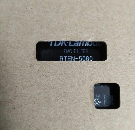 【新品】 TDK ラムダ　EMCフィルター　RTEN-5060