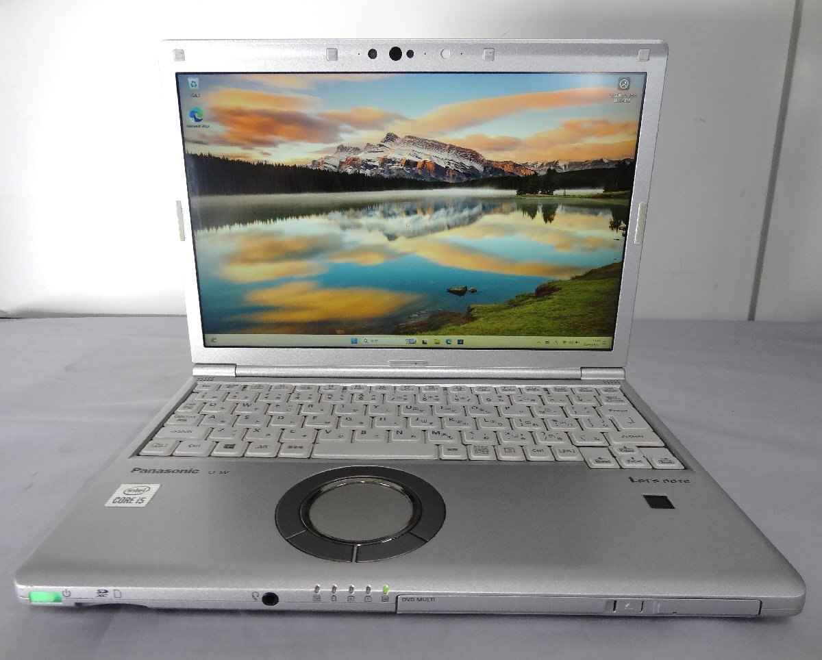 ☆第10世代☆Panasonic/Let`s note/CF-SV9/i5-10210U/SSD 256GB/8GB/12.1型 管理No.4A0628