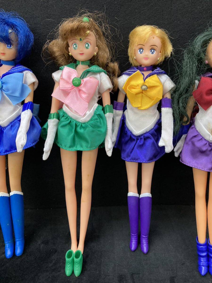 リカちゃん人形 美少女戦士セーラームーン 6体まとめ品 着せ替え人形 BANDAI yj2の画像3