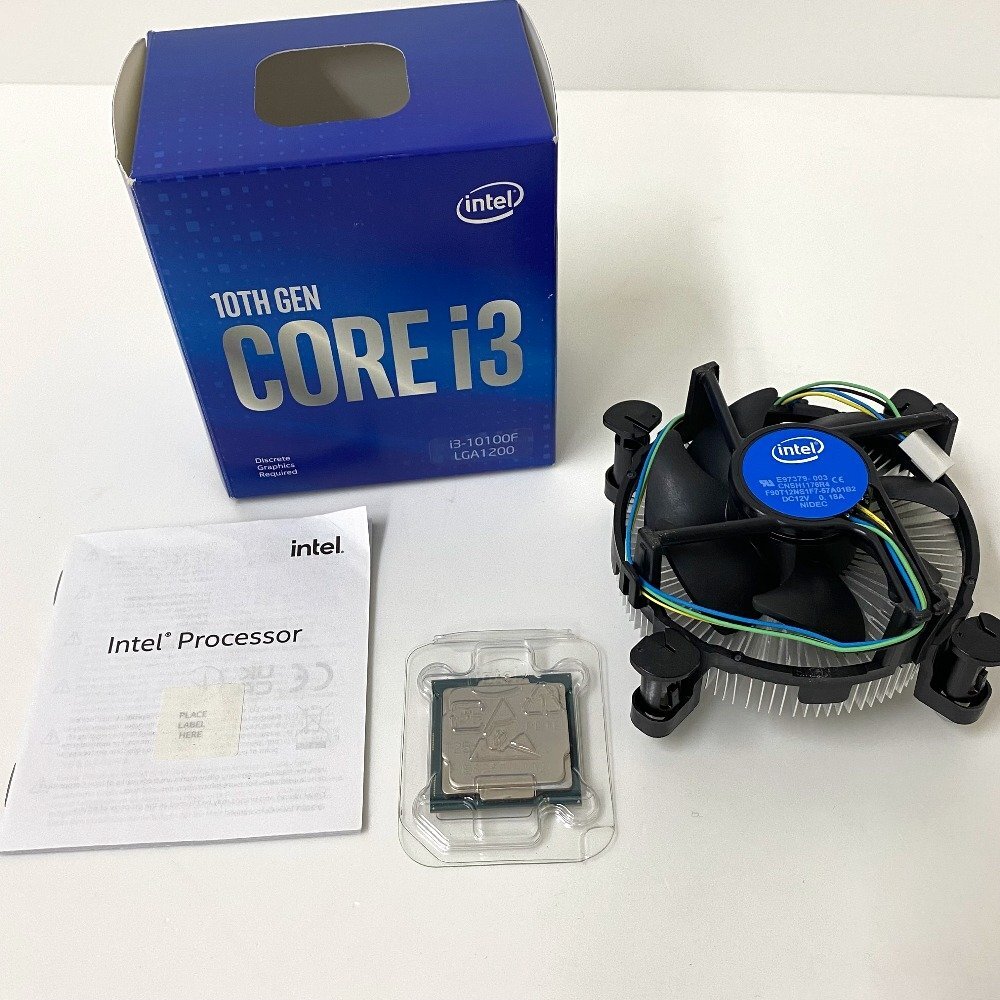 [ free shipping ]Intel Intel CPU Intel Core i3-10100F processor no. 10 generation used [Ae731172]