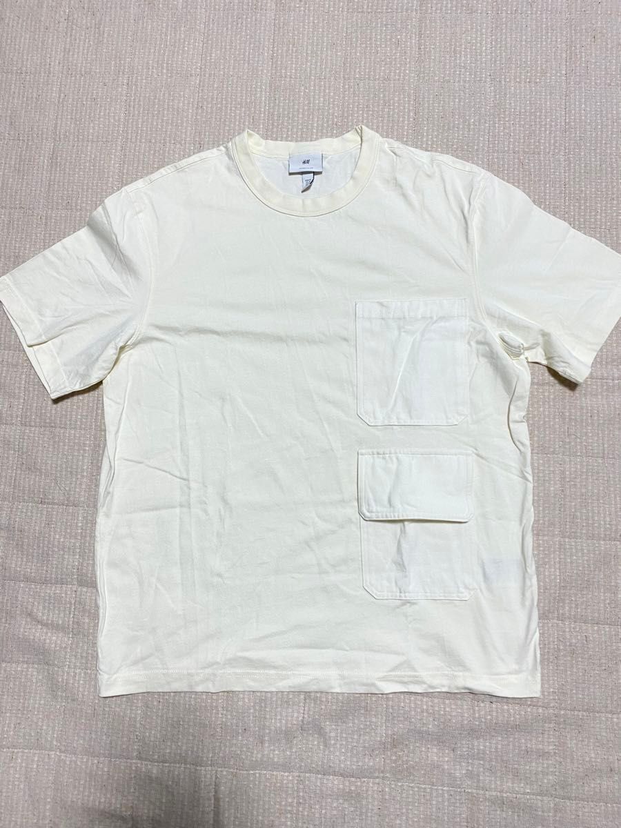 Tシャツ　半袖　メンズ　オーバーシルエット　Ｈ＆Ｍ　GU  Ｍサイズ　２枚セット