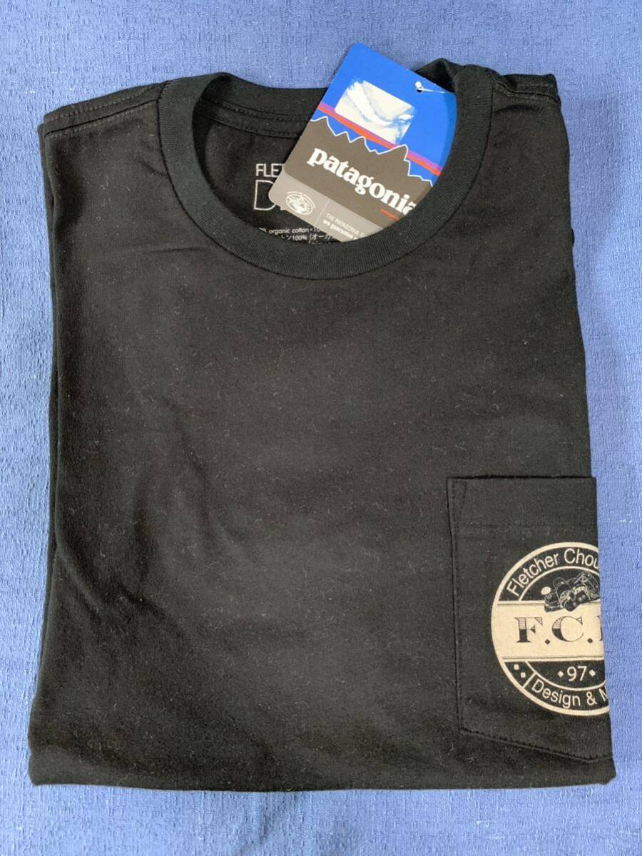【未使用】パタゴニア　Tシャツ　サイズXS ブラック_画像4