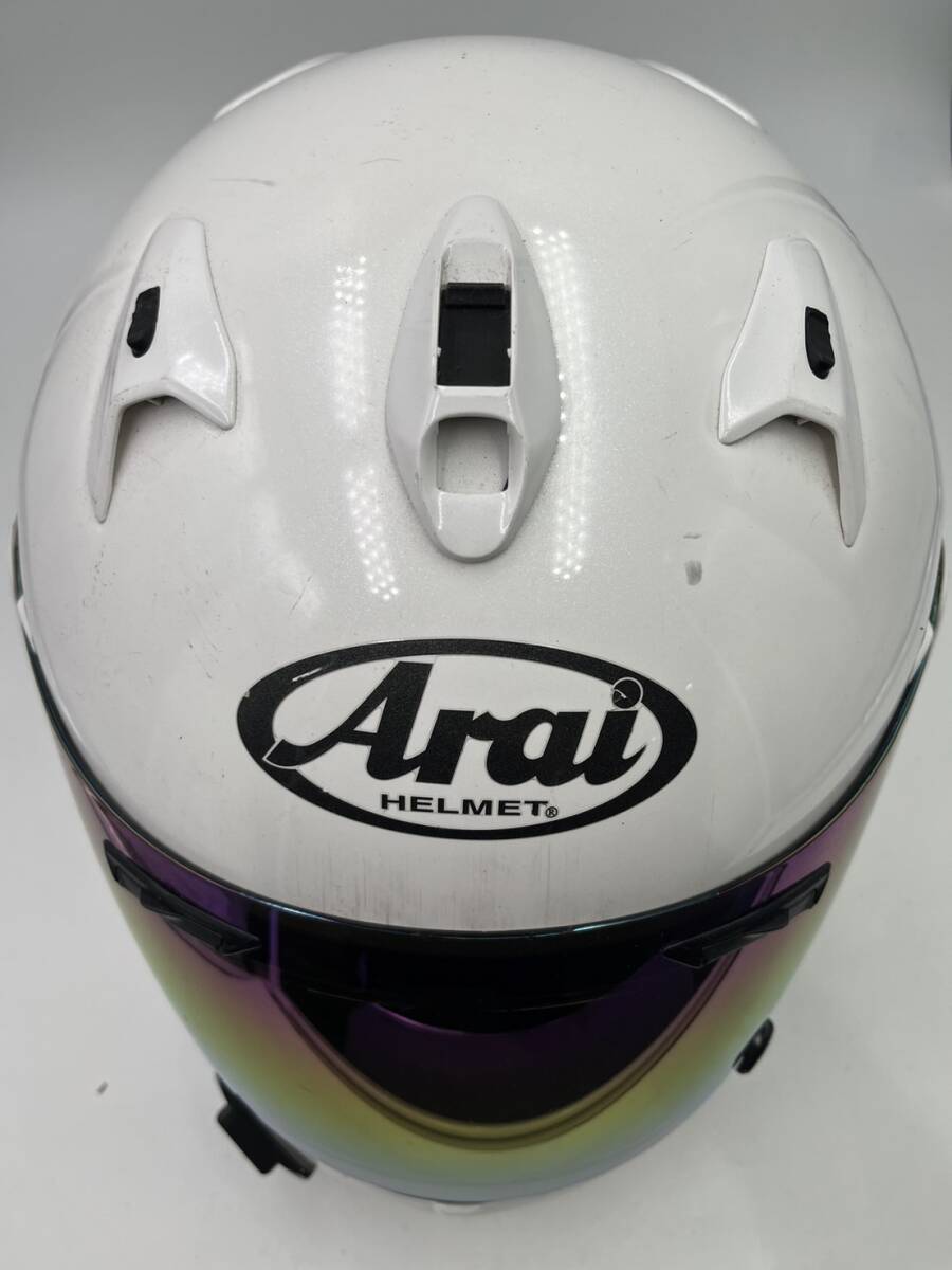 アライ Arai フルフェイスヘルメット サイズ不明  バイク用品 現状渡し ジャンク品の画像2