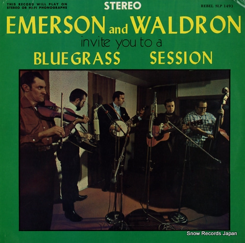 エマーソン＆ウォルドロン bluegrass session SLP1493_画像1