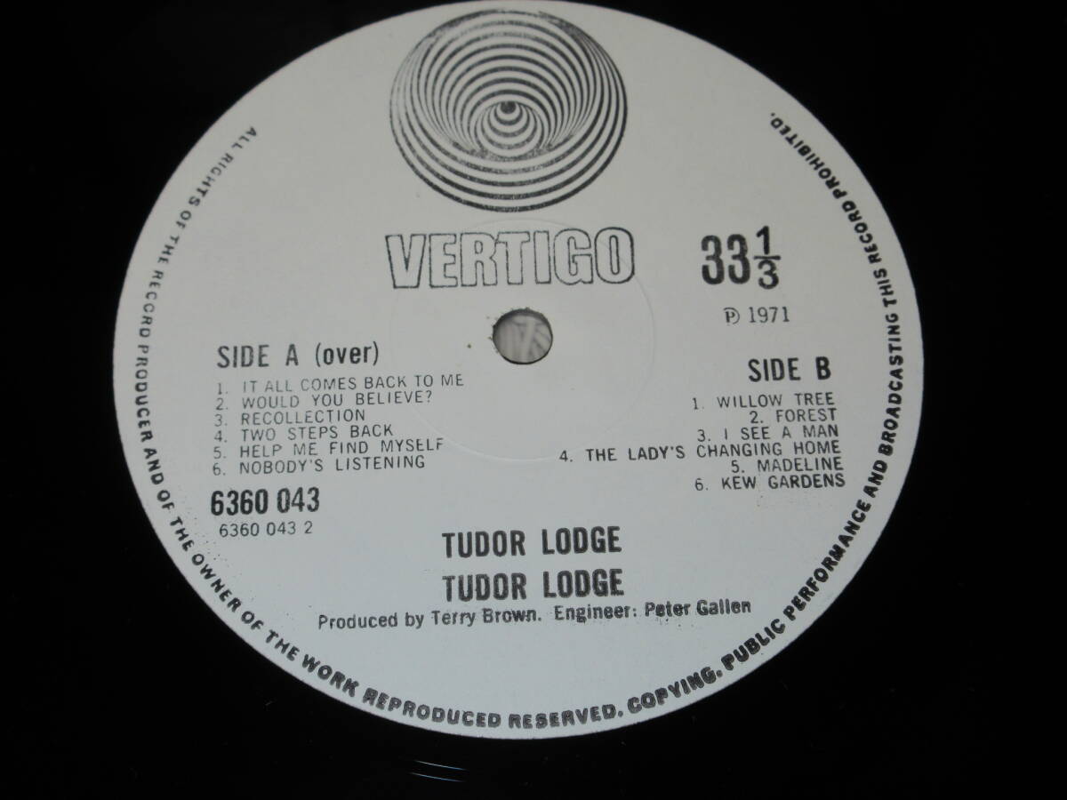 ◆◇TUDOR LODGE(チューダー・ロッジ)【TUDOR LODGE】英盤LP/6360 043/VERTIGO/6面開き変形ジャケット◇◆の画像5