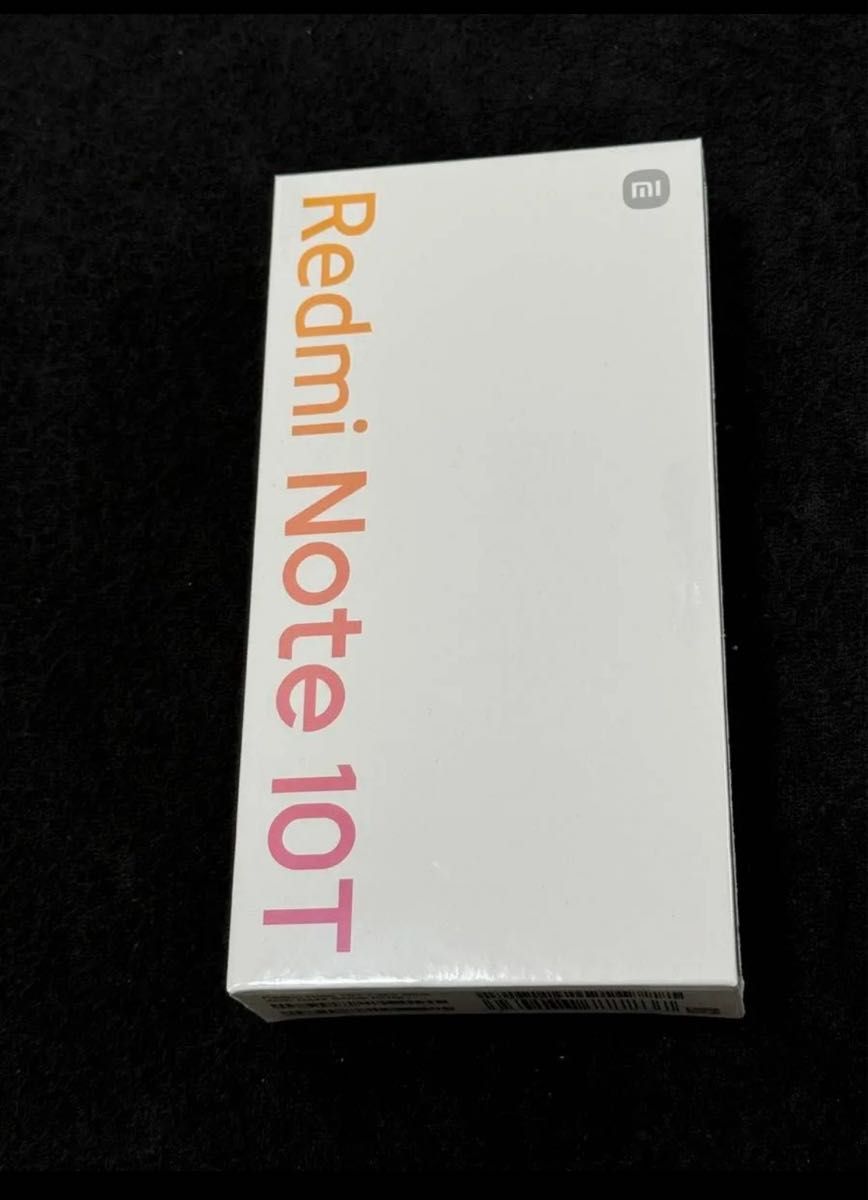 Redmi Note 10T Lake Blue  国内版simフリー  新品未使用未開封品　