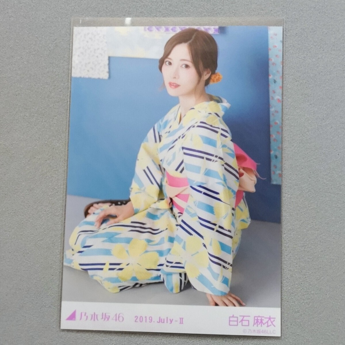 乃木坂46 白石麻衣 2019 July Ⅱ 生写真 1_画像1