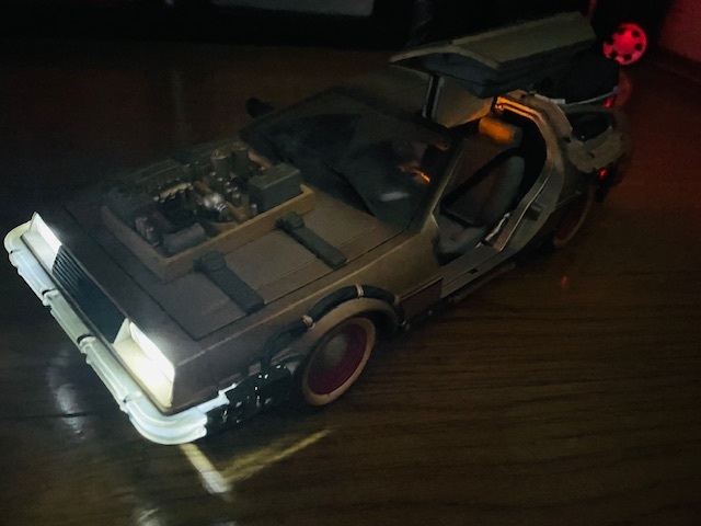 デロリアン back to the future 3  バック トゥ ザ フューチャー 模型の画像2