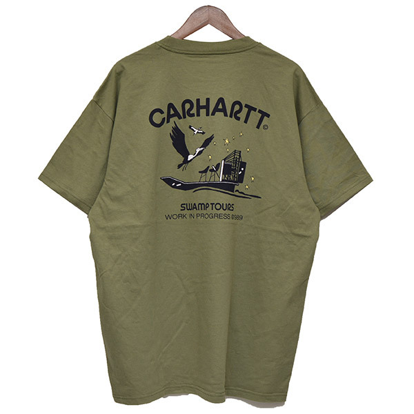 Carhartt WIP　カーハート　S/S Swamp Tours T-Shirt　プリントTシャツ　8054000158546_画像1