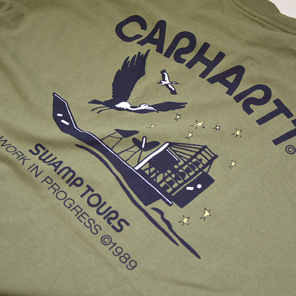 Carhartt WIP　カーハート　S/S Swamp Tours T-Shirt　プリントTシャツ　8054000158546_画像5