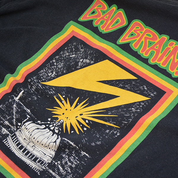 VINTAGE　ヴィンテージ　anvil　00s　BAD BRAINS TEE　バッドブレインズTシャツ　8054000158171_画像4