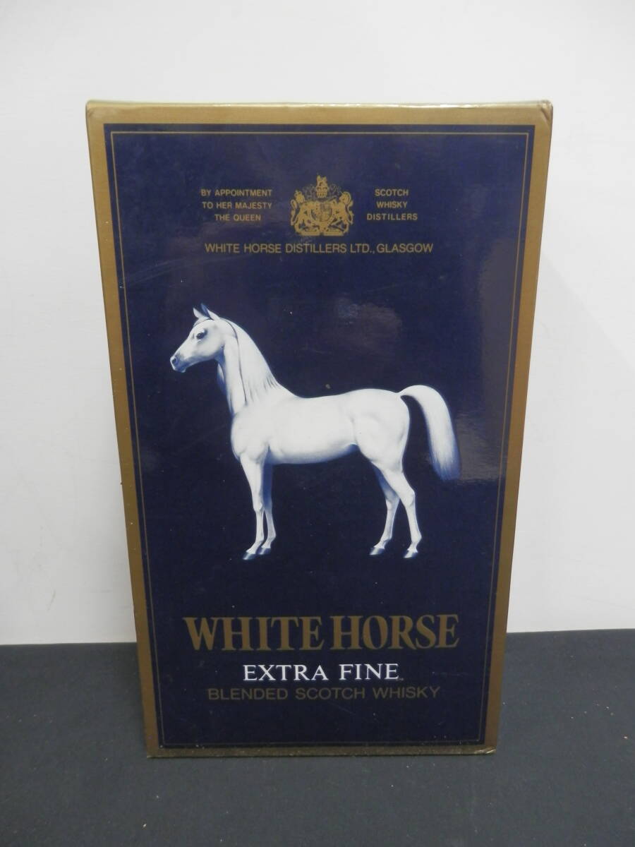 ○【知人からの委託品】WHITE HORSE ホワイトホース スコッチウイスキー 750ｍL 43度の画像2