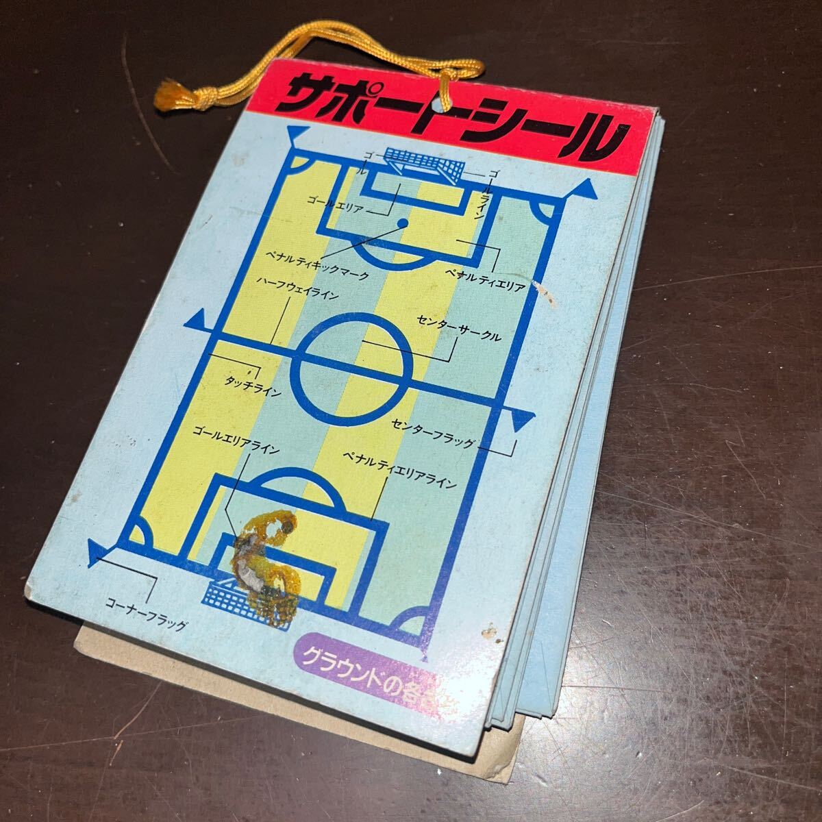 昭和レトロ 当時物 サッカーサポートシール　パチ　Jリーグ　レトロ コレクション いれずみシール方式_画像3