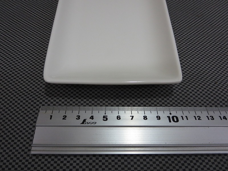 1◇ 新品 角皿 30cm×10cm 6枚セット 陶磁器 角銘々皿 ◇6の画像6