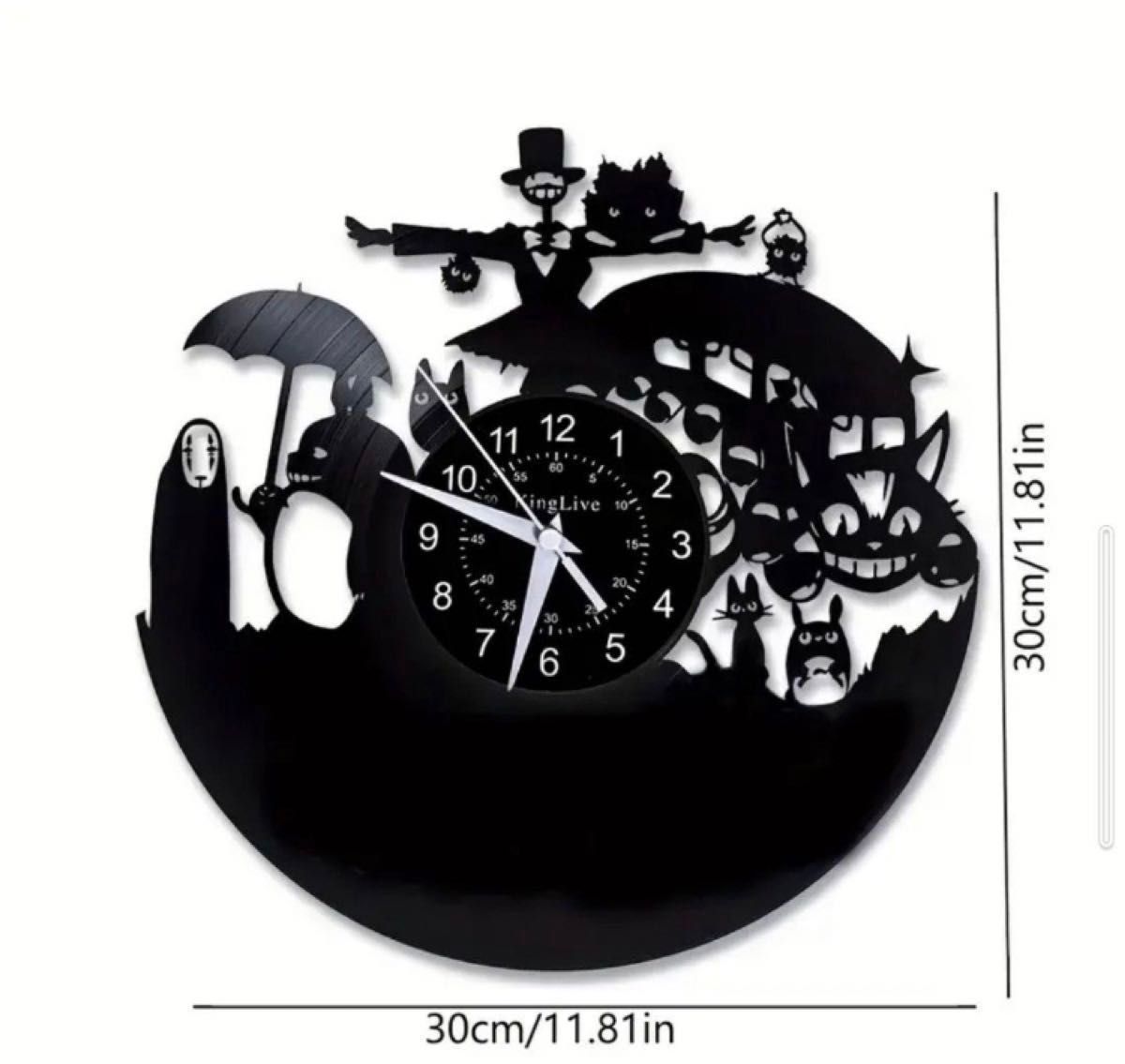 ジブリ 壁掛時計 1ヶ月限り 今月末で出品を取り消しをさせていただきます