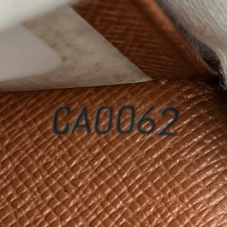 新品同様 ルイヴィトン モノグラム ポルト2カルトヴェルティカル 名刺入れ カードケース パスケース 財布 キャンバス×レザー M60533の画像9