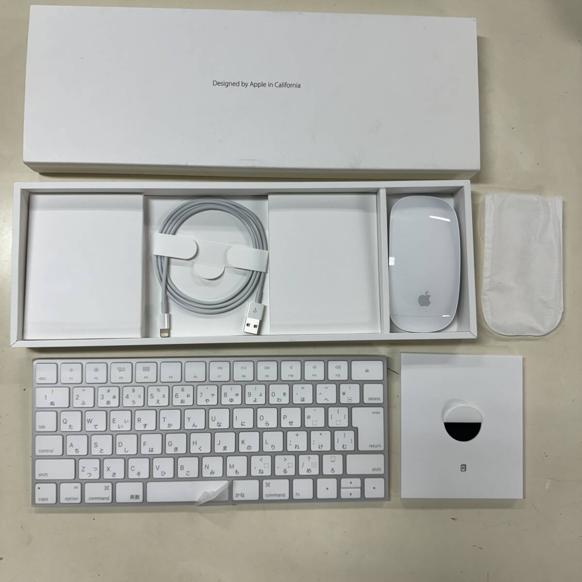 Apple 純正 キーボード(A1644) マウス(A1657) Magic Keyboard Magic Mouse 2の画像1