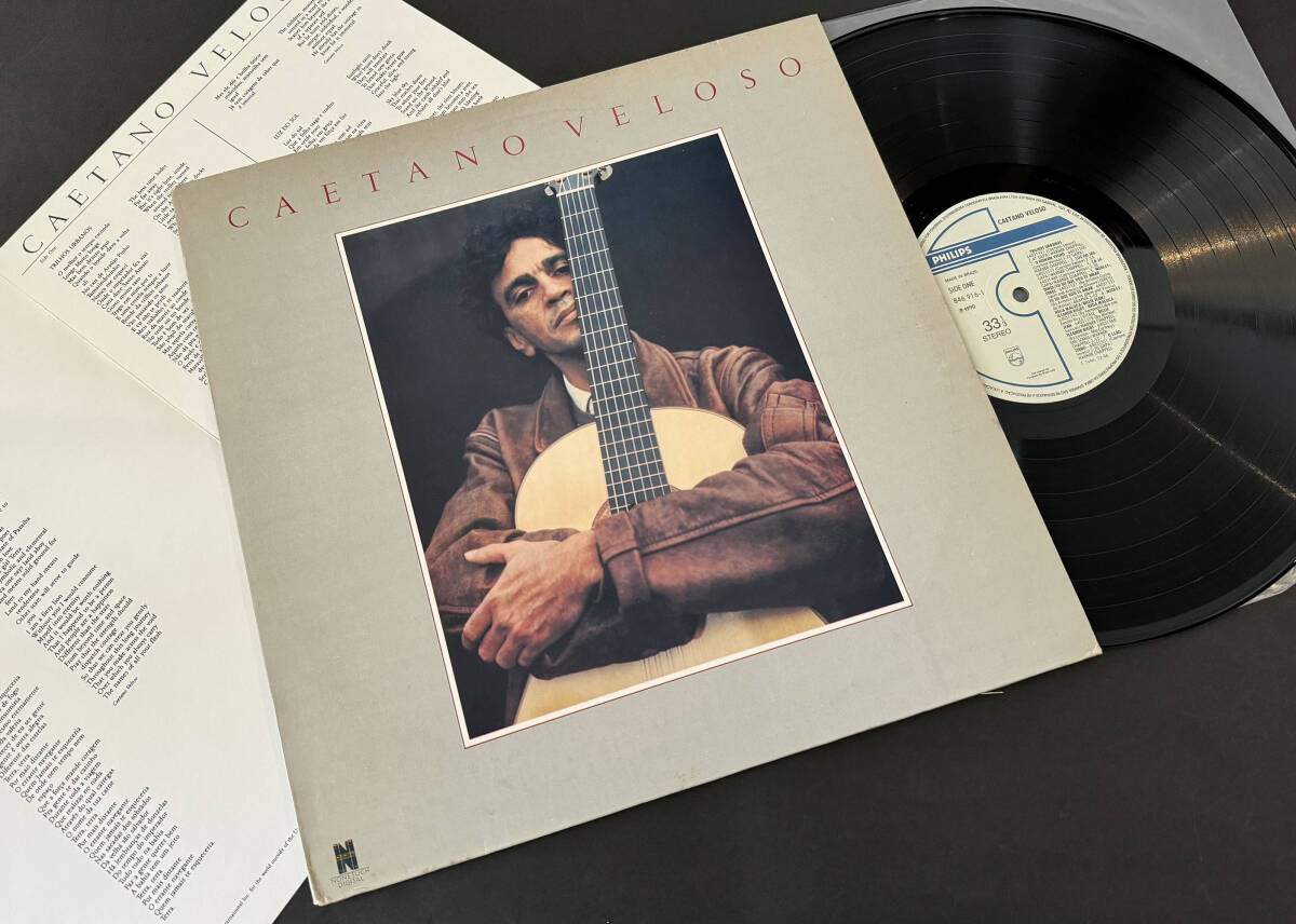 Caetano Veloso 1986 ブラジル・オリジナル 美盤 歌詞インサート付きの画像1