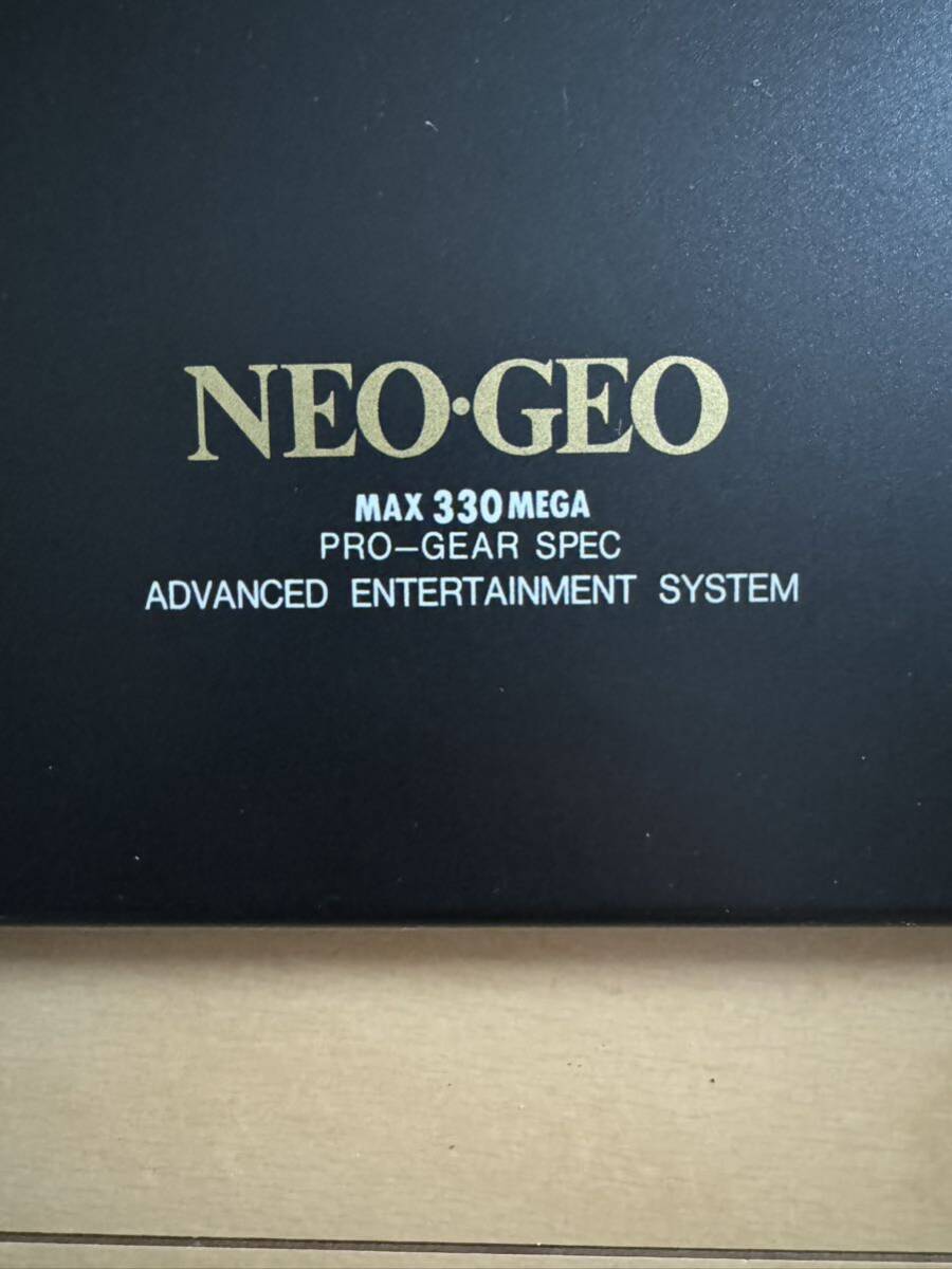 NEO・GEO 　 ネオジオ 　NEO-0 　MAX 330 MEGA 　　PRO-GEAR SPEC　　※本体+スティックコントロラー のみ　　　ジャンク品_画像5