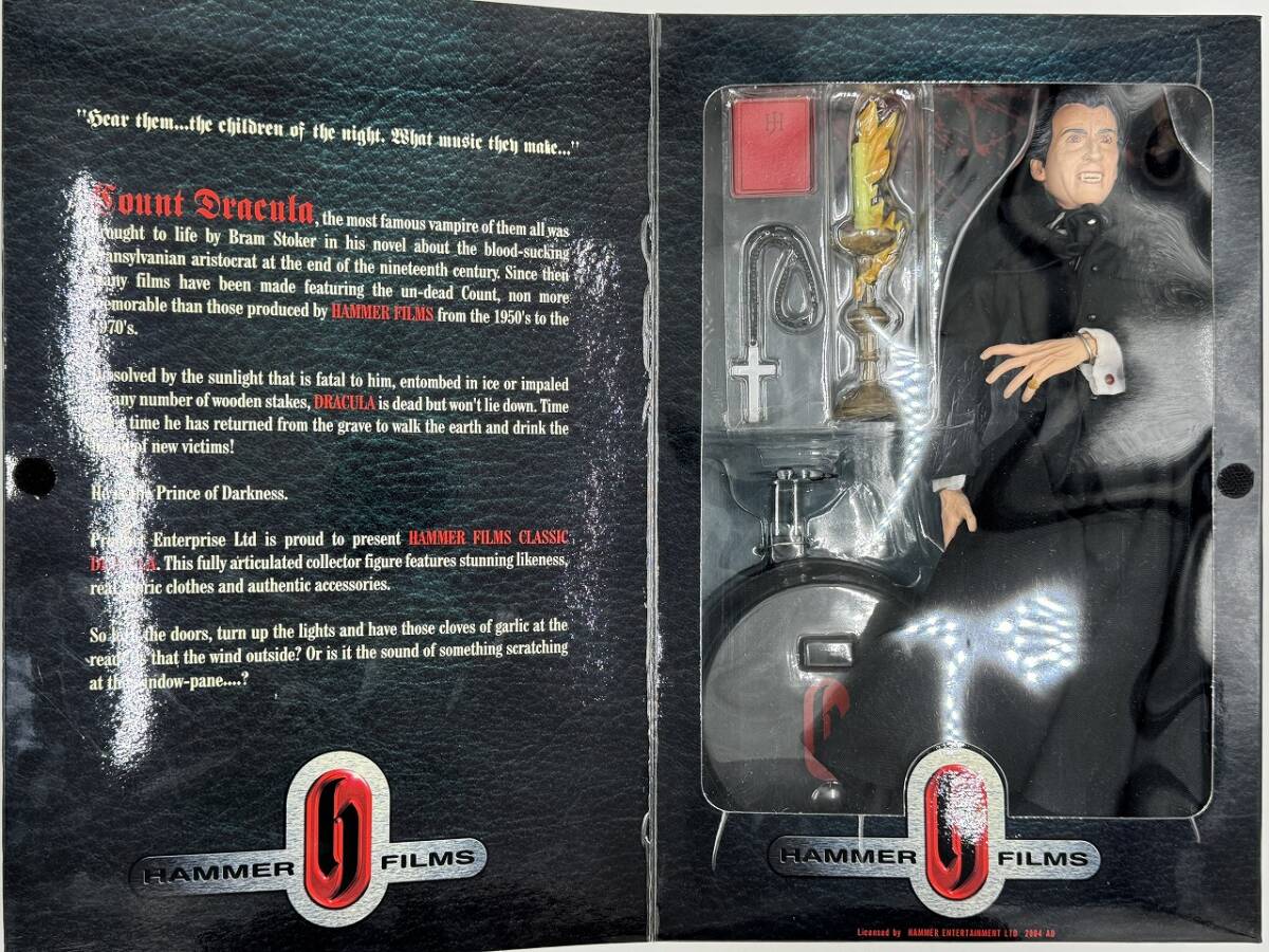  blue island culture teaching material company / HAMMER... gong kyula(1958)Dracula: gong kyula.. Christopher * Lee Hummer version 1/6 action figure 