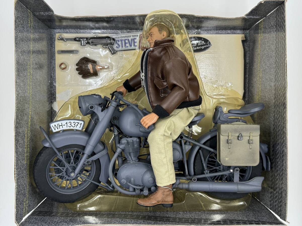 21st CENTURY TOYSs tea b* McQueen with Germany WWⅡ bike large . mileage / The Great Escape: bar Jill * Hill tsu1/6 figure 
