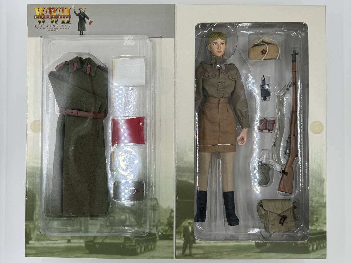 ドラゴンモデルズ/ やまと　ソ連軍下士官 アンナ軍曹/ Anna RED ARMY NCO　Traffic control branch　1/6 アクションフィギュア