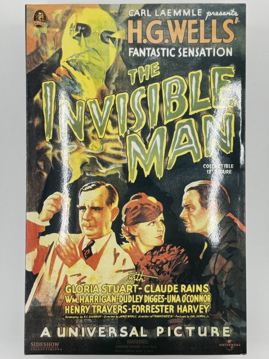 サイドショウ・トイ 透明人間 （1933）The Invisible Man: 透明人間（ジャック・グリフィン博士） 1/6 アクションフィギュアの画像1