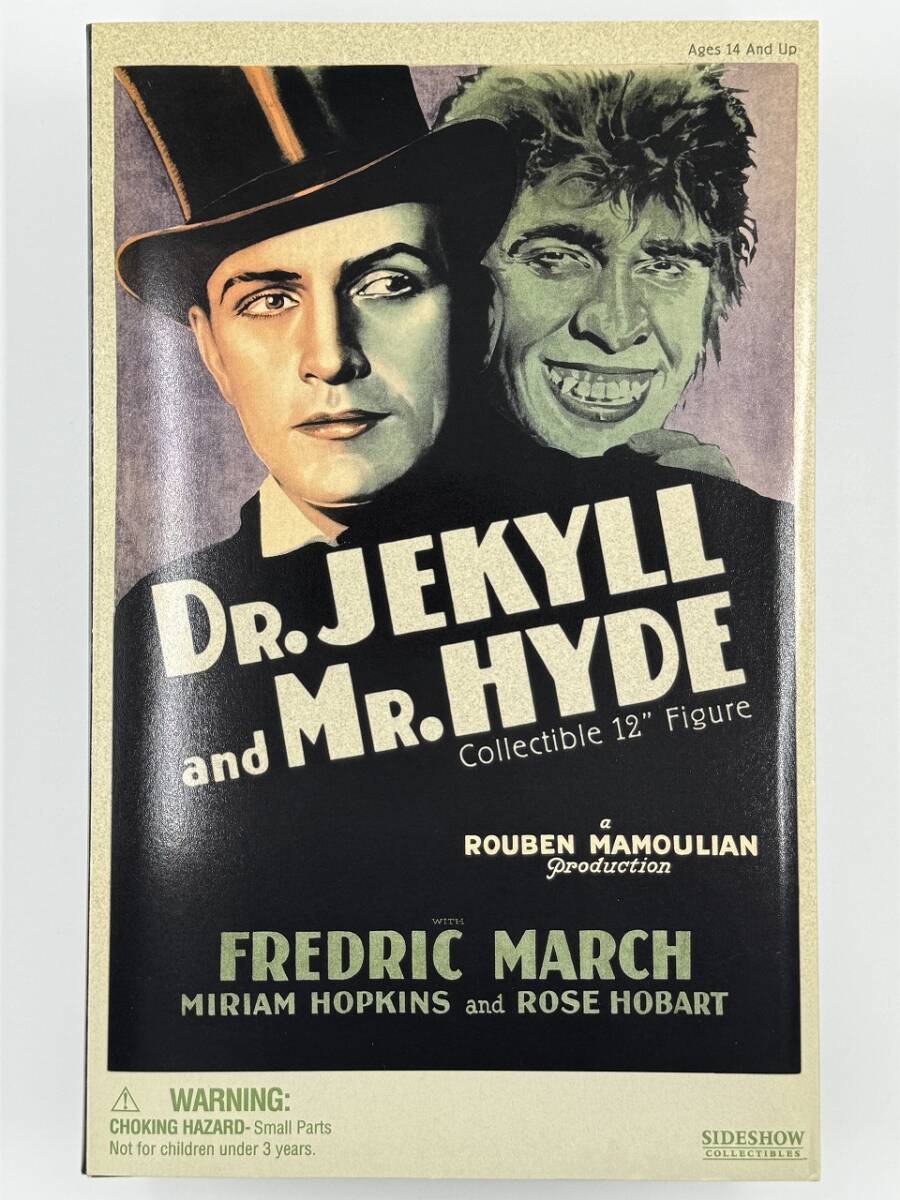 サイドショウ・トイ ジキル博士とハイド氏（1931）Dr. Jekyll and Mr. Hyde: エドワード・ハイド氏 フレドリック・マーチ 1/6フィギュアの画像1