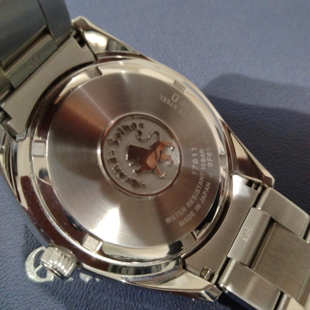 【新品同様】グランドセイコー SBGP011 メンズ 腕時計 SEIKO 時針単独時差修正機能 黒文字盤 電池式 9F85 クオーツ 正規品 _画像5