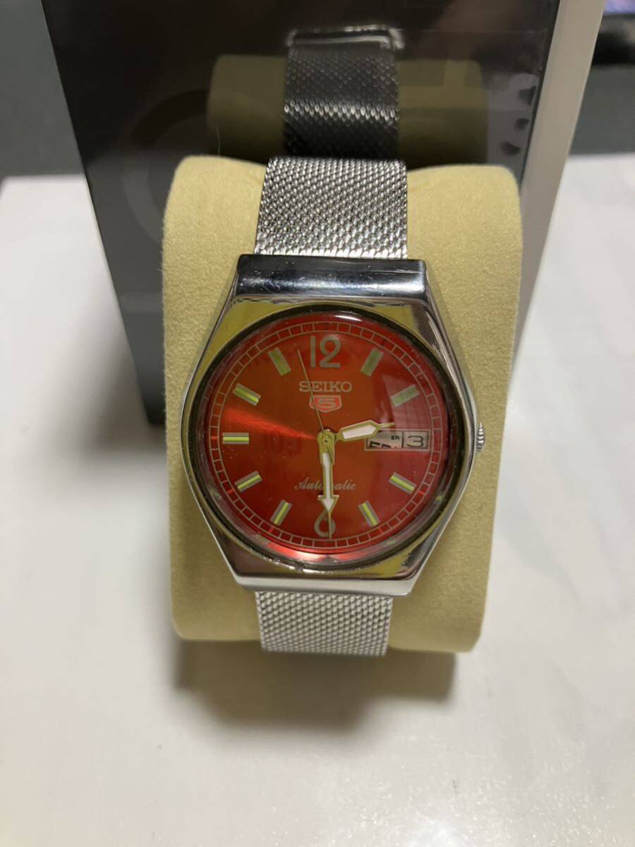 SEIKO 5 セイコー 5 自動巻 レアモデル 動作品 ③の画像1