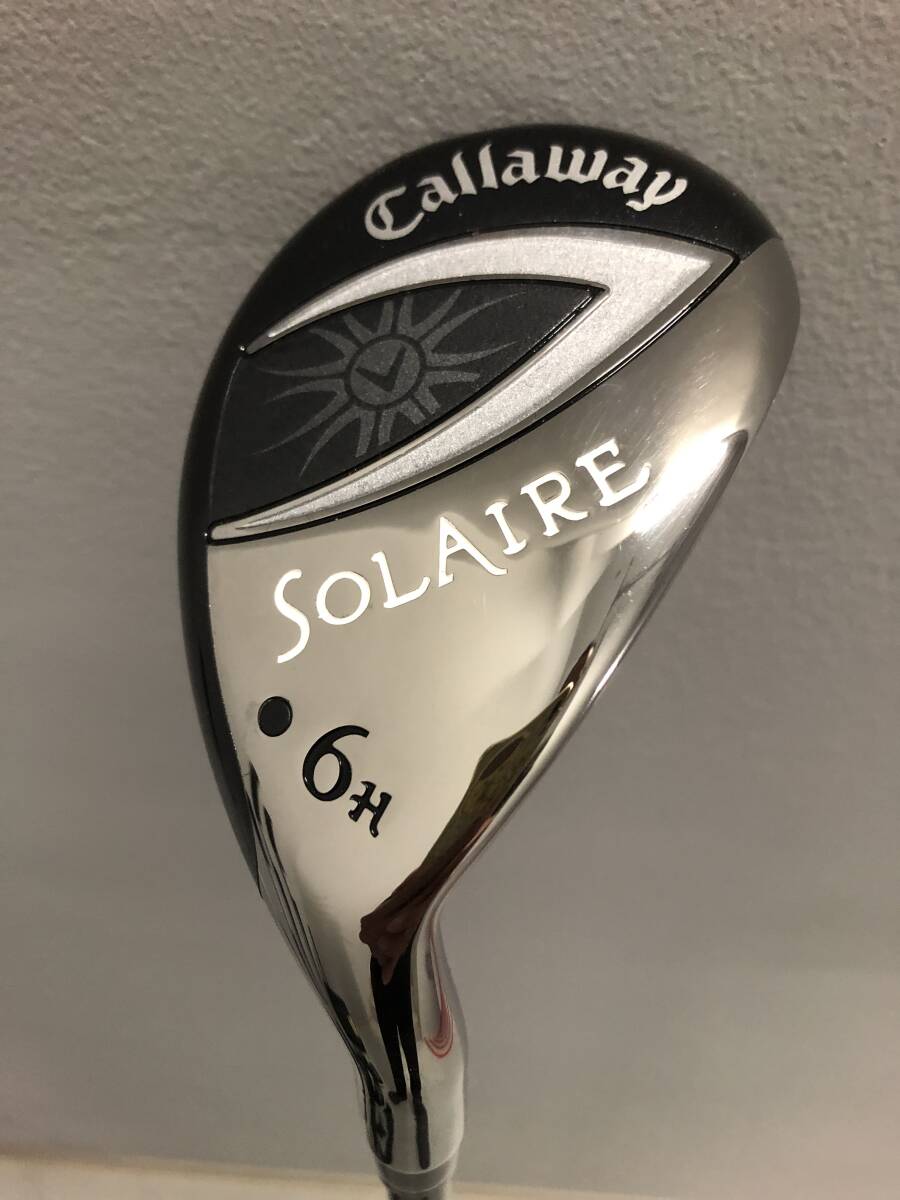 CALLAWAY ソレイル パッケージセット(ウィメンズ）ドライバー, Fウッド5番, ユーティリティ6H, アイアン：7番/9番/PW/SW, パター_画像4