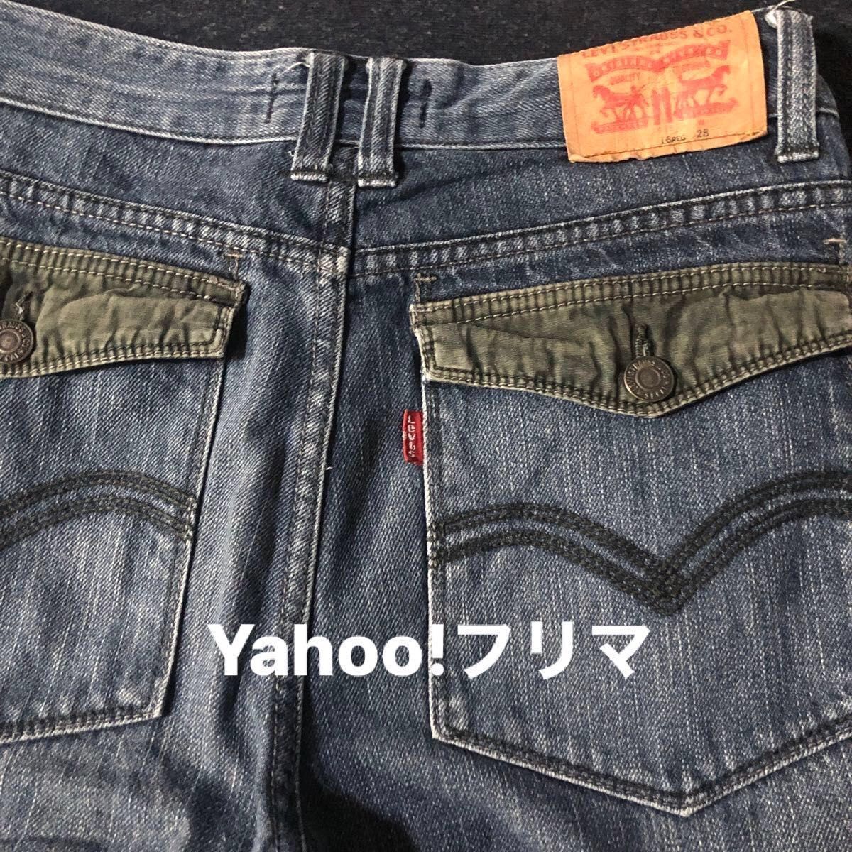 Levi'ssize 16REGW28'' W71CM リーバイス ショートデニム ジーンズ ハーフパンツ　