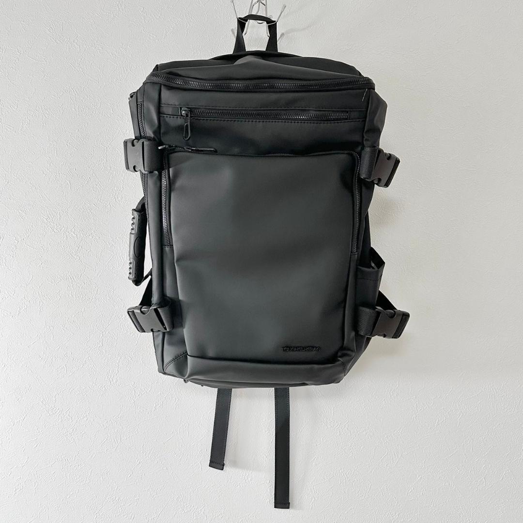 3way リュック バッグパック PC ショルダー 手提げ 大容量 黒 ビジネス 旅行 通学 通勤 メンズ レディース カジュアル フォーマル_画像8