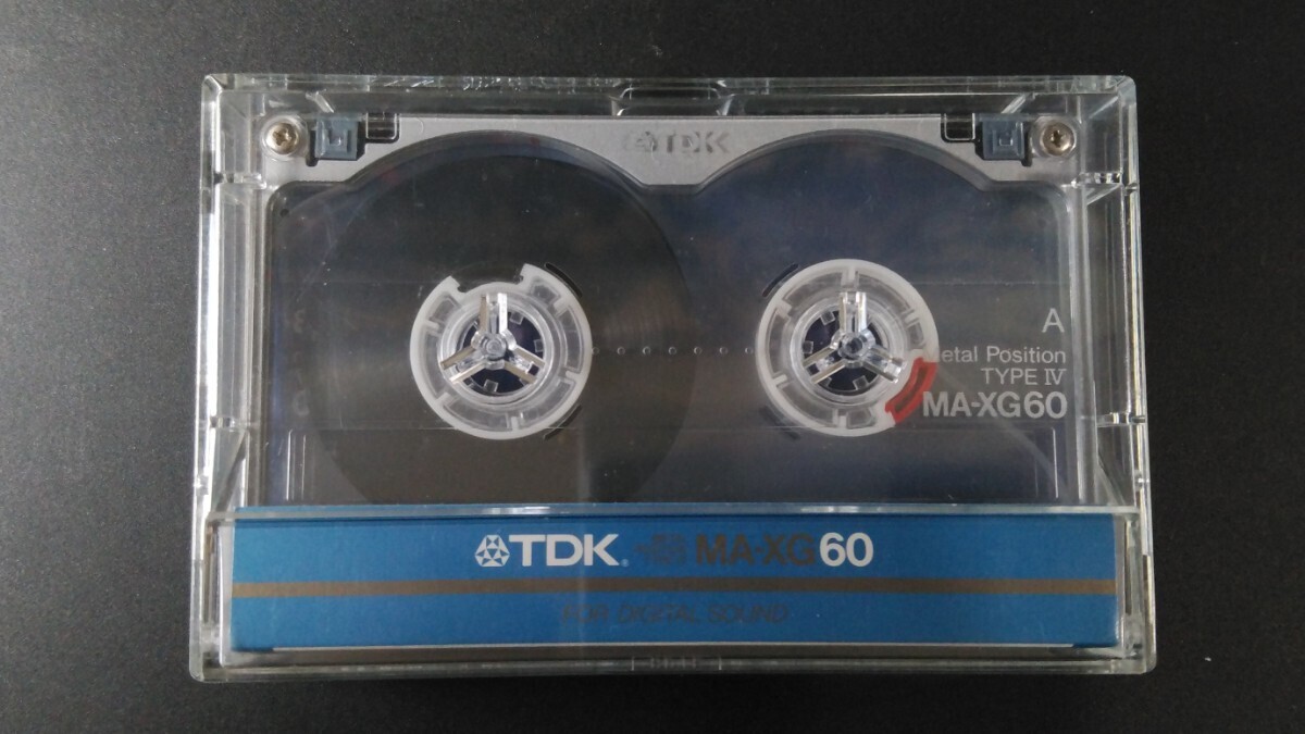 TDK MA－XG60 コンパクトカセットテープ メタルポジション 使用済み中古品_画像1