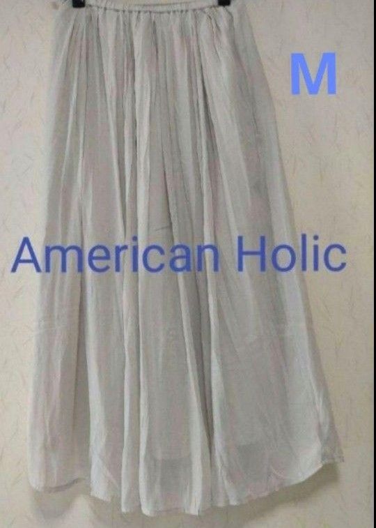 アメリカンホリック　 American Holic    シフォンギャザースカート　