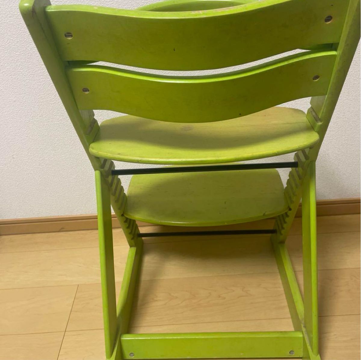 Magical baby chairトリップトラップ　ベビーチェア　グリーン TRIPP 木製 子供椅子 ストッケ ハイチェア