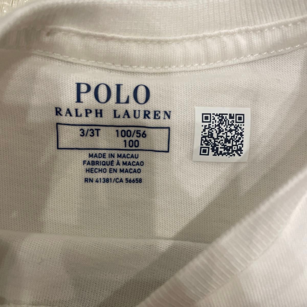 ポロ・ラルフローレン キッズ 3T 100 半袖 Tシャツ 新品未使用 ポロ・ラルフローレン キッズ 3T 100 半袖 Tシャツ 新品未使用