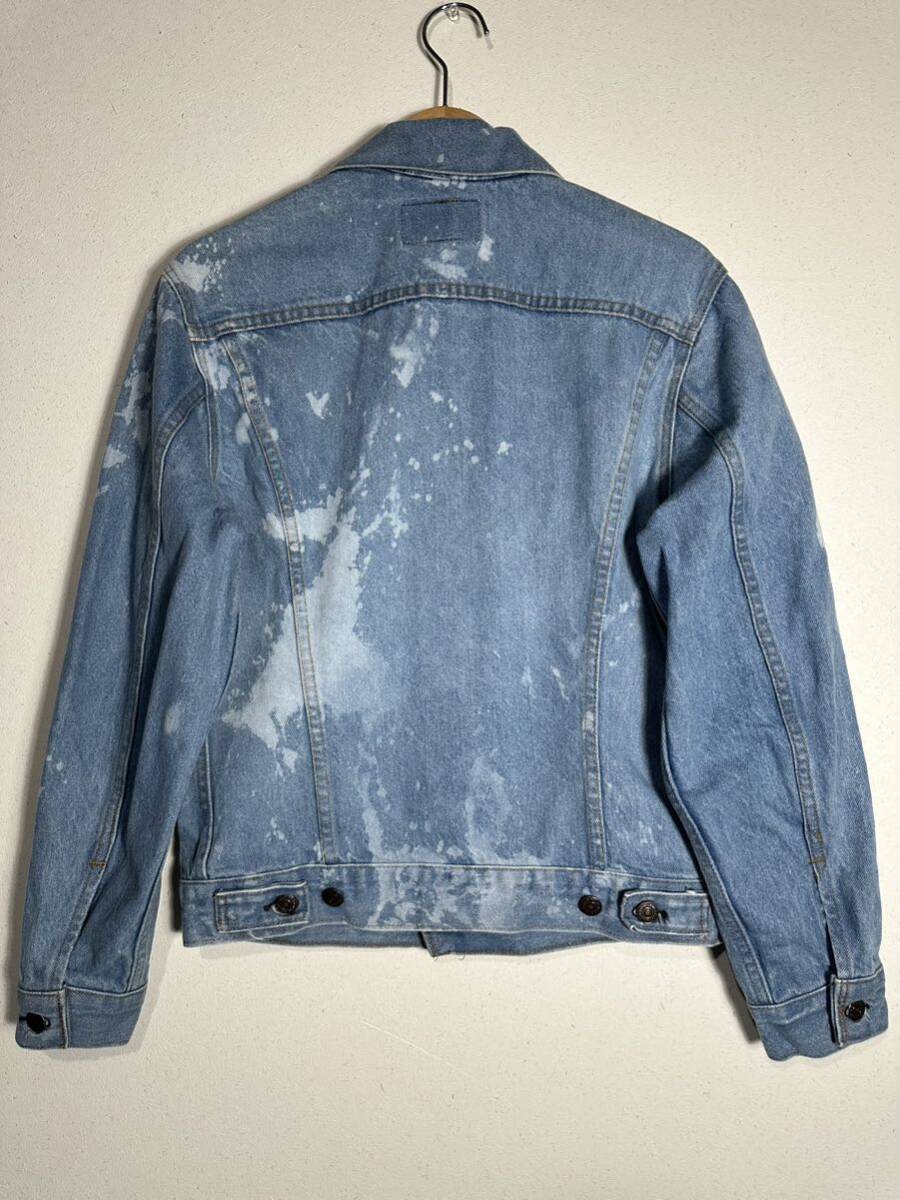 80s vintage Levi’s 70506-0216 denim jacket ヴィンテージ リーバイス デニムジャケット USA製 ブリーチ加工の画像2