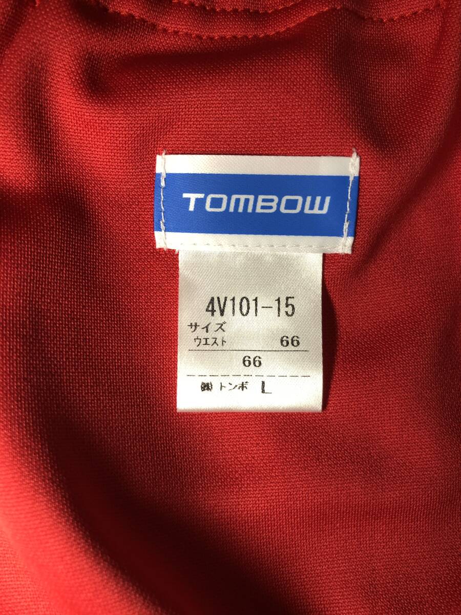 ★新品 トンボ バレー用ブルマー 4V101-15[赤]/Lの画像2