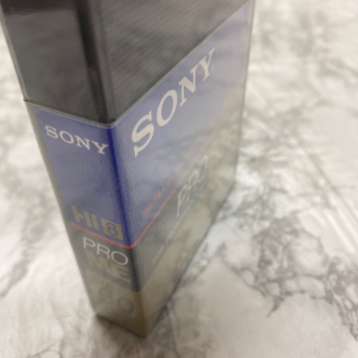 SONY HI8 ビデオカセットテープ PRO ME 60 E6-60HMEX メタルテープ　年代物_画像2