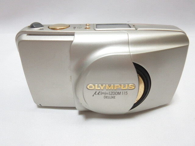 オリンパス OLYMPUS μ ミュー ZOOM 115 DELUXE カメラ コンパクトカメラ フィルムカメラ 元箱 ジャンク 現状品 の画像3