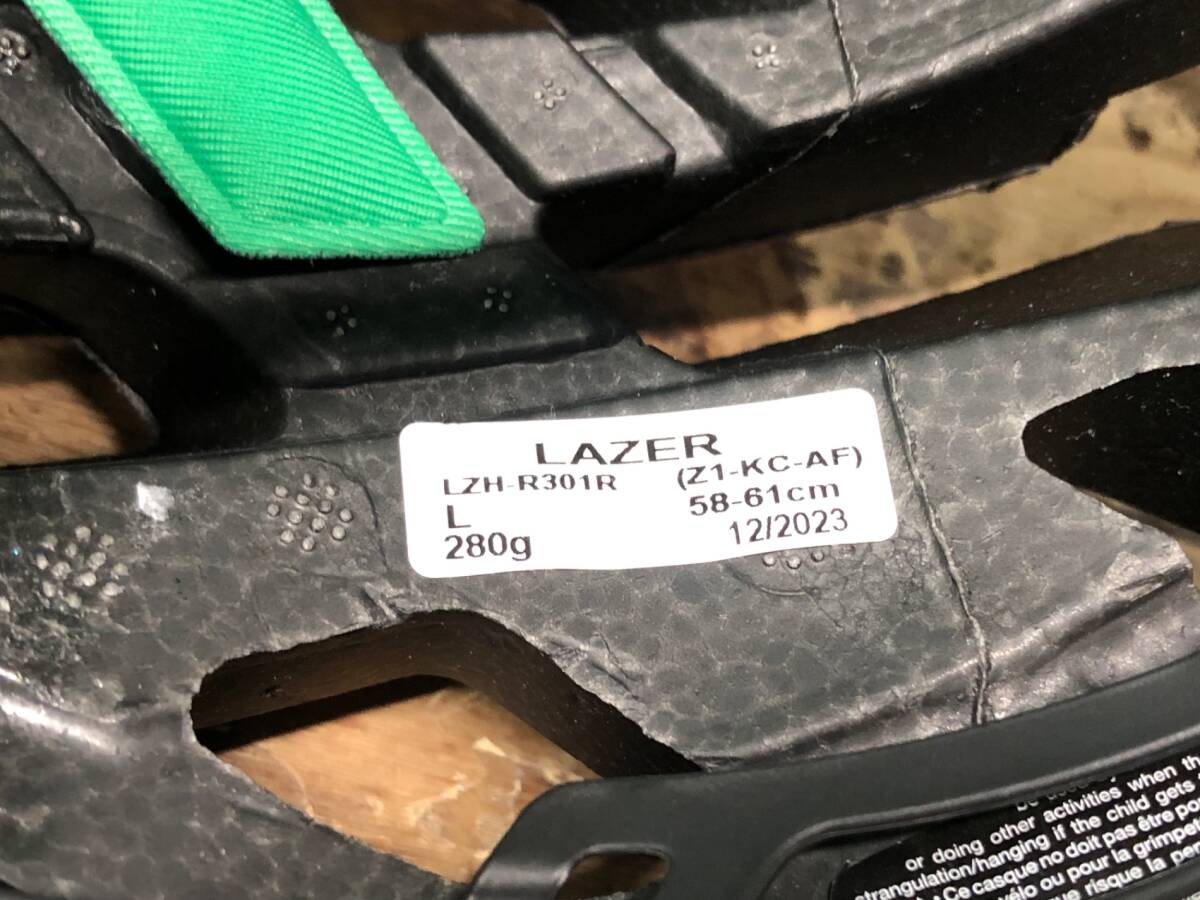 HQ867 レイザー LAZER Z1 KINETI CORE ヘルメット 白 L 2023年12月製の画像7