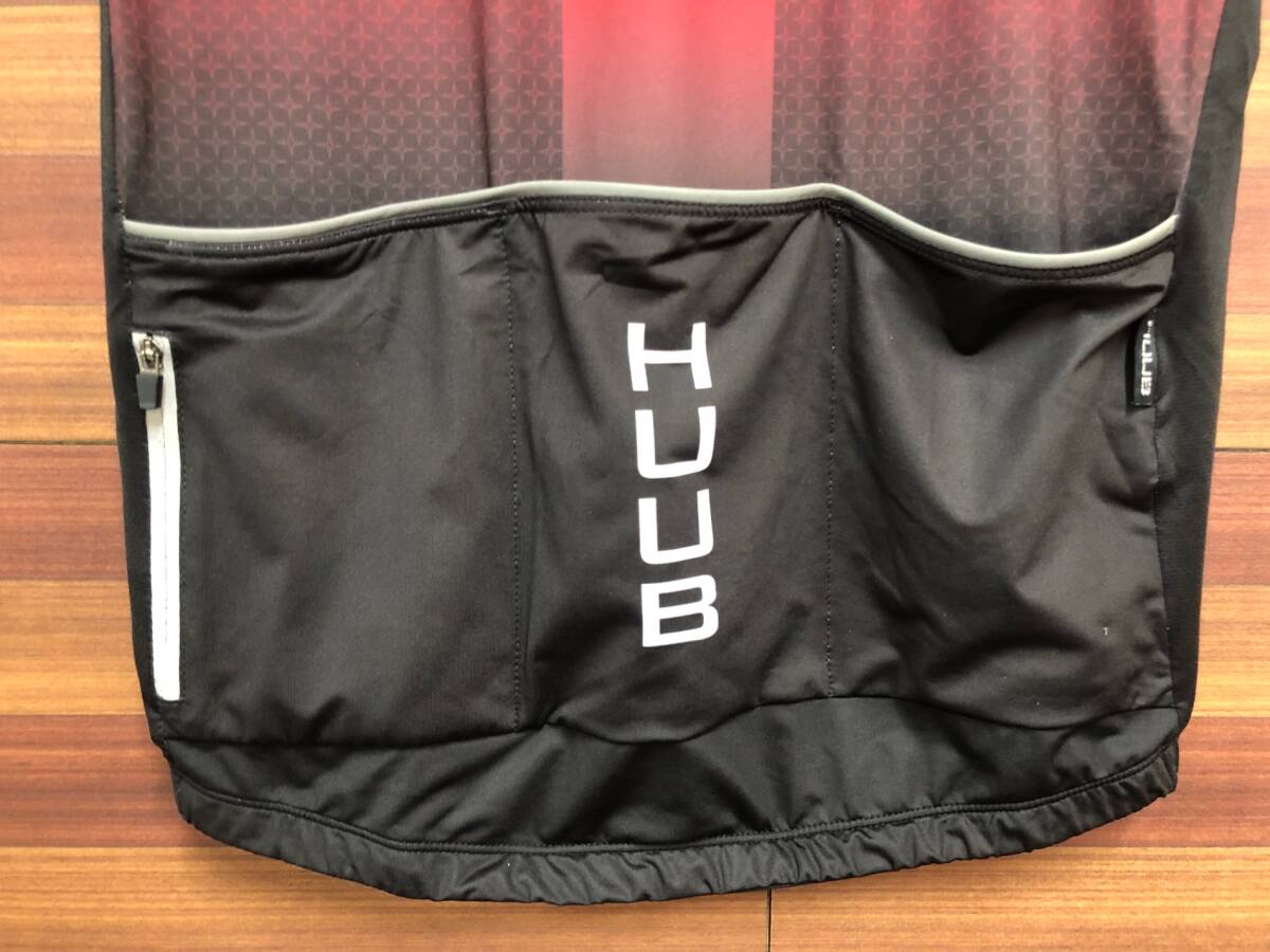 HS452 フーブ HUUB 半袖 サイクルジャージ 赤 M ※タグカット_画像6