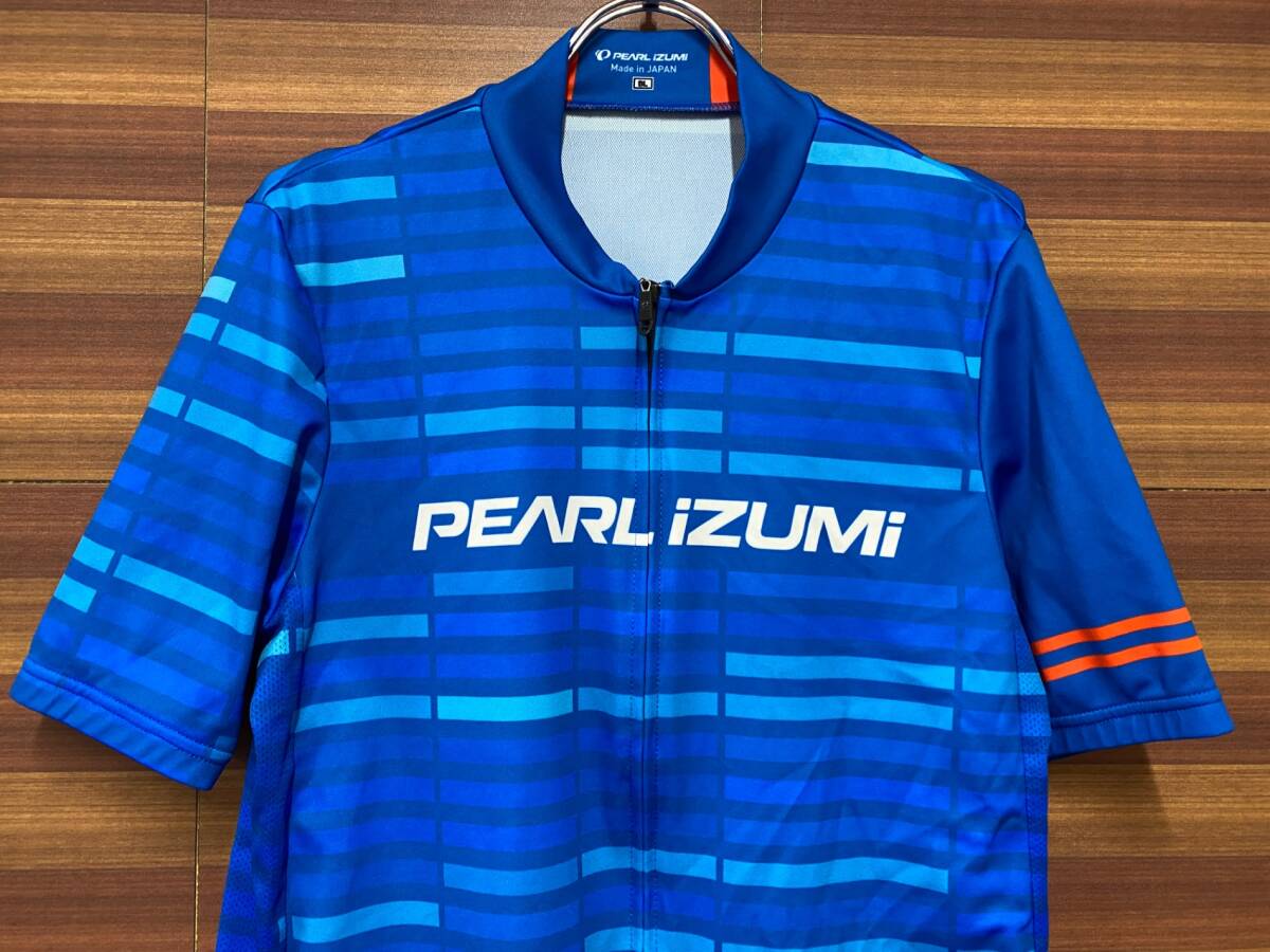 HS979 pearl izmiPEARL iZUMi short sleeves cycle jersey BL blue 
