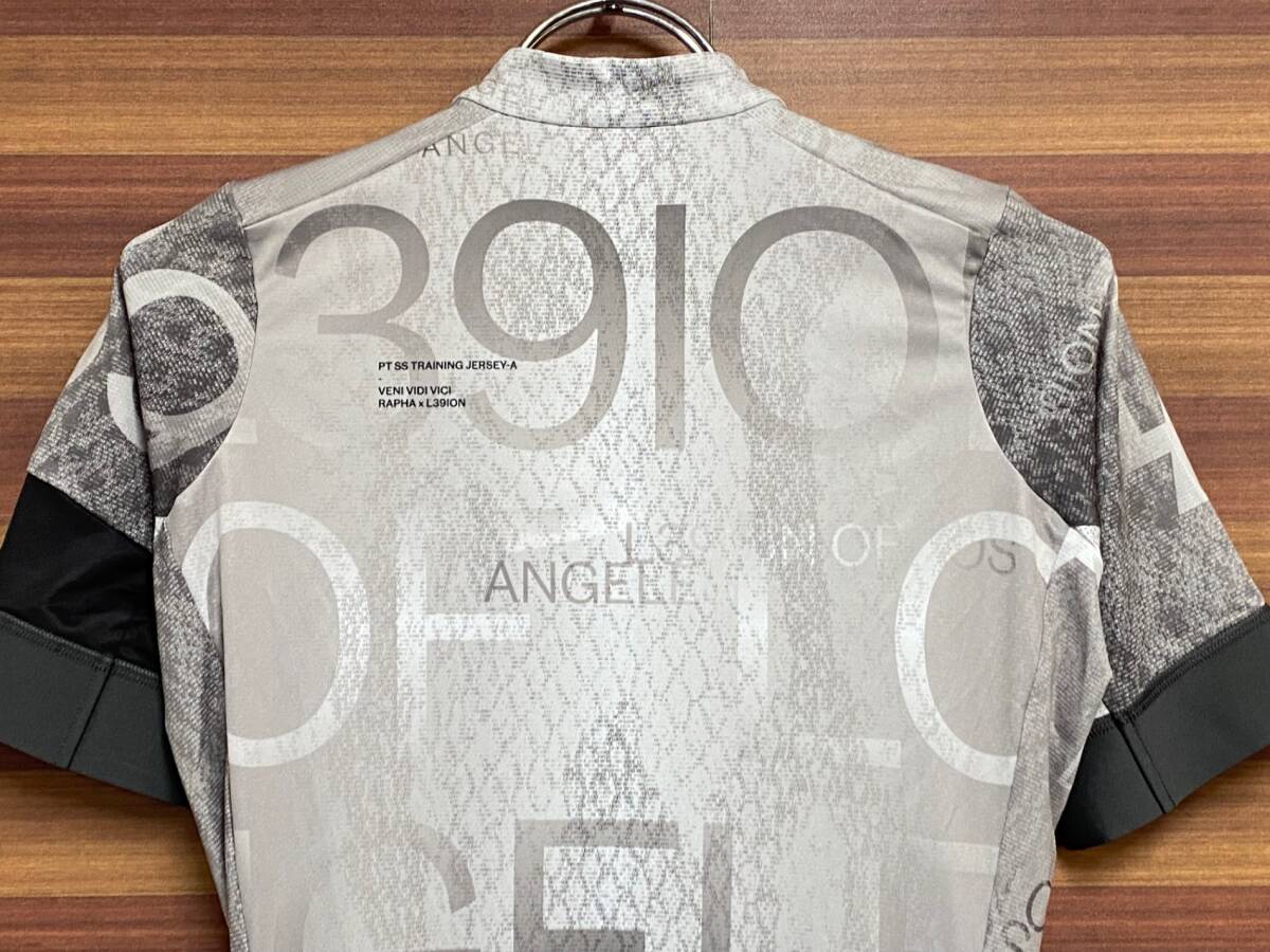 HU512 ラファ Rapha PRO TEAM TRAINING JERSEY 半袖 サイクルジャージ 白 グレー XS L39ION of Los Angeles_画像5